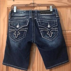 NWOT Size 27 Rock Revival Easy Fit Shorts - Jen